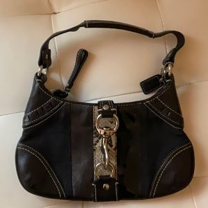 Vintage Coach signature python small purse F06K 10287